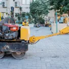 2005 Sakai HV60ST Walk-Behind Roller Left Side View