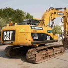 2007 CAT 320D Track Excavator Rear Right View - EX-0357