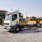 2008 DAF LF 55.280 Trailer Truck Front Left View - TK-0372