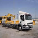 2008 DAF LF 55.280 Trailer Truck Front Right View - TK-0372