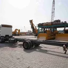 2008 DAF LF 55.280 Trailer Truck Rear Left View - TK-0372