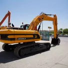 2008 JCB JS330LC Track Excavator Rear Right View - EX-0286