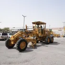 2008 Caterpillar 120H Motor Grader Front Left View
