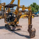 2008 Caterpillar 301.6C Mini Excavator Front Right View