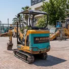 2008 Caterpillar 301.6C Mini Excavator Rear Left View