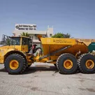 2009 Volvo A40E Articulated Dump Truck Left View