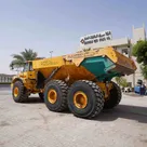 2009 Volvo A40E Articulated Dump Truck Rear Left View