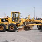 2009 Komatsu GD705A-4AE Motor Grader Right Side View