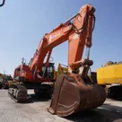 2010 Hitachi EX1200 Track Excavator Front Right View