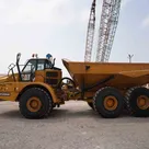 2011 Cat 740B Articulated Dump Truck Left View