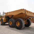 2011 Cat 740B Articulated Dump Truck Rear Left View