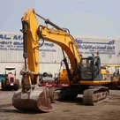 2011 JCB JS330 Track Excavator Front Left View - EX-0296