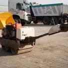 2011 Sakai HV61ST Walk-Behind Roller Rear Left View