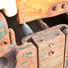 2011 Sakai HV61ST Walk-Behind Roller Undercarriage View