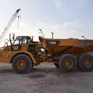 2012 Cat 740B Articulated Dump Truck Left View