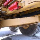 2012 Cat 740B Articulated Dump Truck Undercarriage View