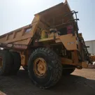 2012 cat 773E rigid dump truck front right view
