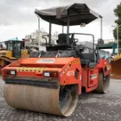 2012 Hamm HD75 Double Roller Drum Rear Right View
