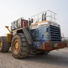 2013 Komatsu WA800-3EO Wheel Loader Rear Left View