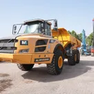 2013 volvo a35f articulated dump truck front left view