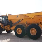 2013 volvo a35f articulated dump truck rear left view