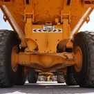2013 Volvo A35F Articulated Dump Truck Undercarriage View
