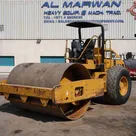 2014 Cat CS533E Single Drum Roller Front Left View - RO-0444