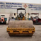 2014 Cat CS533E Single Drum Roller Front View - RO-0437