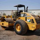2014 Cat CS533E Single Drum Roller Rear Left View - RO-0444