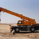 2015 Kato KR25H-V8 SR250Ri Mobile Crane Left View