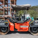 2016 Hamm HD75 Double Roller Drum Right Side View