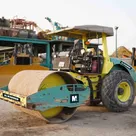 2017 Ammann ASC 100 Single Drum Roller Front Left View - RO-0329