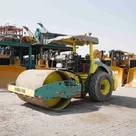 2017 Ammann ASC 100 Single Drum Roller Front Left View - RO-0331