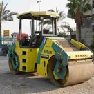 2017 Ammann AV70X Articulated Tandem Roller Rear Left View