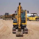 2017 Yuchai YC35-8 Mini Excavator Front View - EX-0388