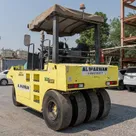 2017 Ammann AP240 Pneumatic Tyre Roller Rear Left View