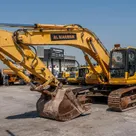 2017 Komatsu PC300-8MO Track Excavator Front Left View
