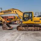 2017 Komatsu PC300-8MO Track Excavator Left Side View