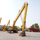2017 Komatsu PC850SE-8R1 Long Boom Excavator Front Right View