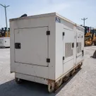 2017 Perkins 30 kVA Generator Set Rear Right View