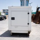2017 Perkins 30 kVA Generator Set Rear View