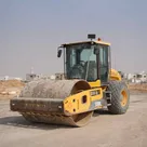 2019 Volvo SD110B Single Drum Roller Front Left View - RO-0342