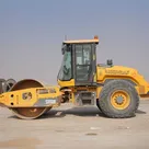 2019 Volvo SD110B Single Drum Roller Left View - RO-0342