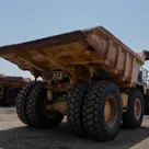 2019 Caterpillar 777E Rigid Dump Truck Rear Right View
