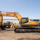 2019 Hyundai 480LC-9S Track Excavator Left Side View