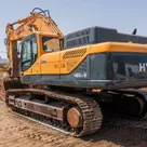 2019 Hyundai 480LC-9S Track Excavator Rear Left View