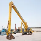 2019 Komatsu PC850SE-8R1 Long Boom Excavator Front Left View