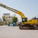 2019 Komatsu PC850SE-8R1 Long Boom Excavator Left Side View