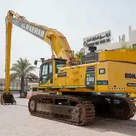 2019 Komatsu PC850SE-8R1 Long Boom Excavator Rear Left View
