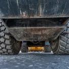 2019 Komatsu WA500-6R Wheel Loader Under carriage View